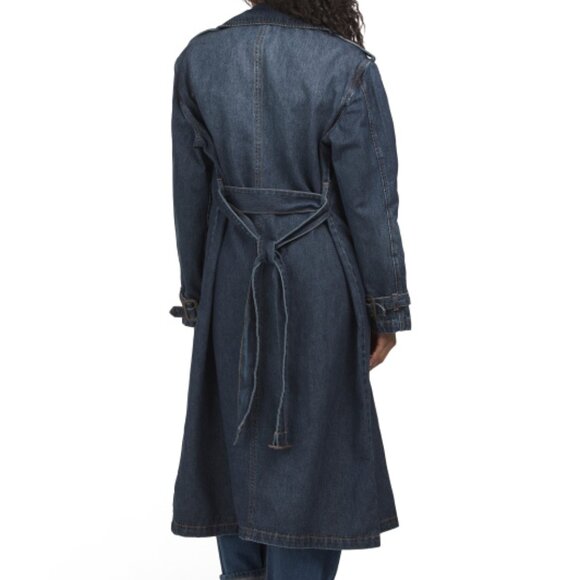 HIDDEN Classic Full Length Trench Coat - Picture 5 of 5
